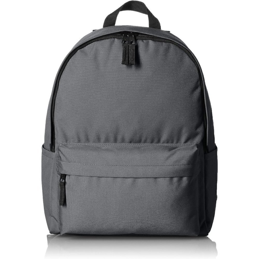 Amazon  Basics Classic School Backpack - Gray